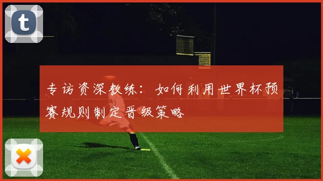 专访资深教练:如何利用世界杯预赛规则制定晋级策略